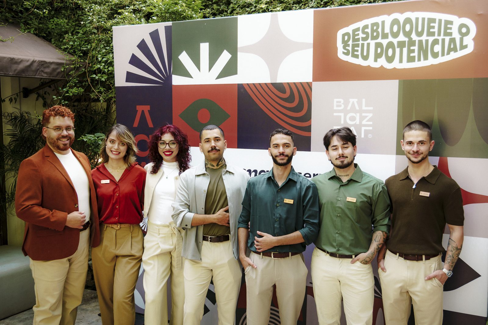 Equipe da BALTAZZAR reunida em evento corporativo, fotografada por Jean Cravo