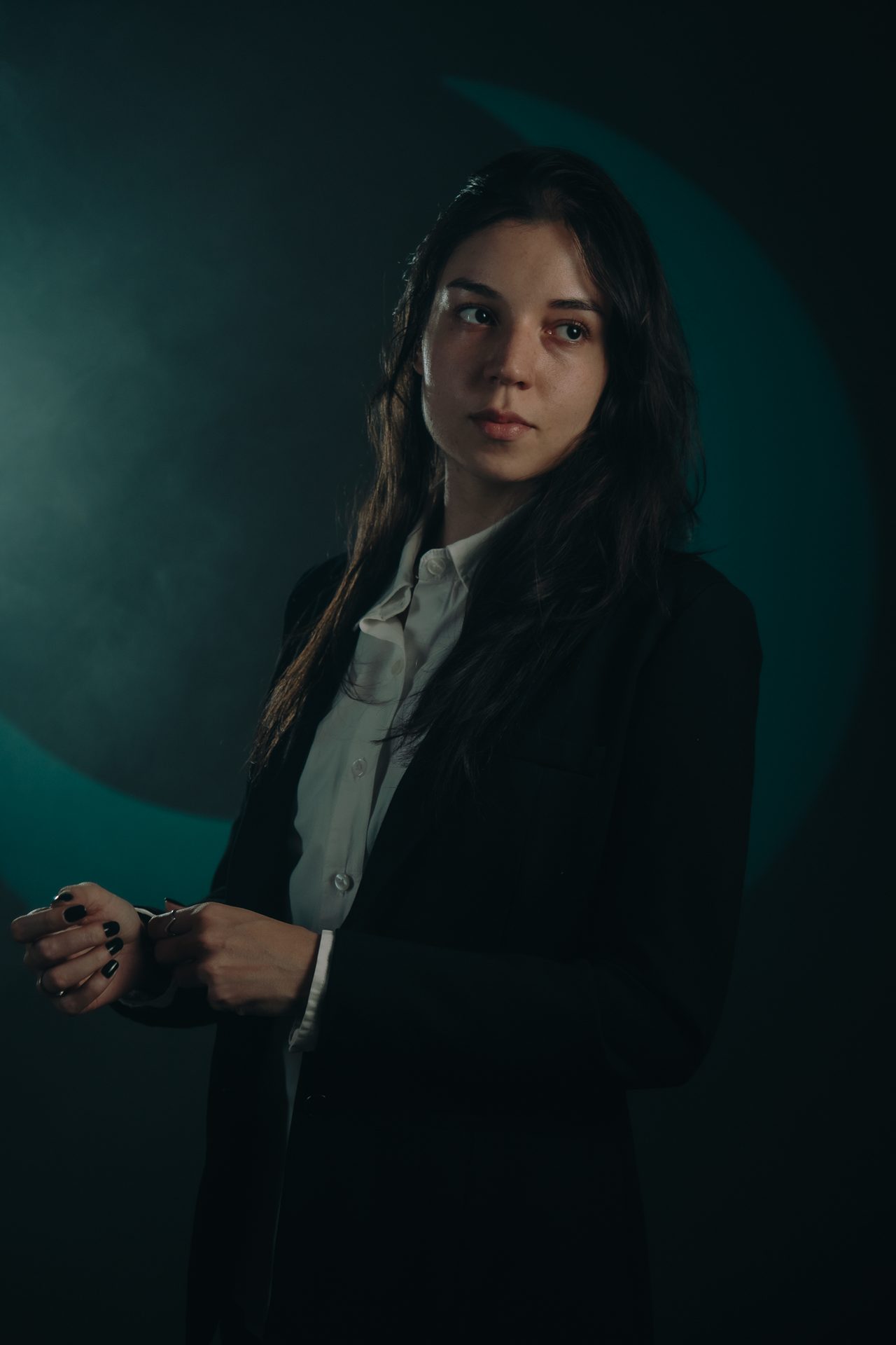Retrato corporativo de integrante da equipe SWAP One com iluminação pontual